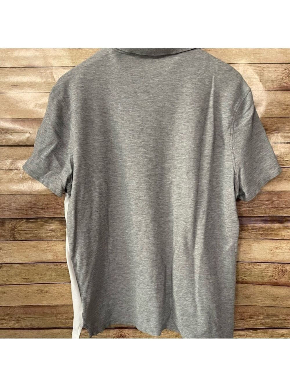 Calvin Klein Men's Polo T Shirt Striped Logo Short Sleeve Size: Large - Picture 7 of 7